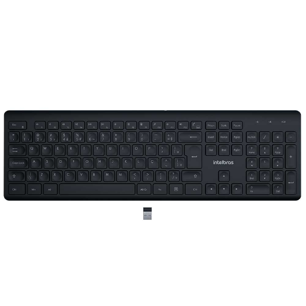 Teclado Intelbras Tsi50 Sem Fio Preto