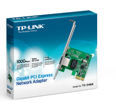 Placa de Rede Tp-link 10/100/1000 Pci Express Tg-3468